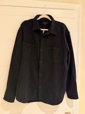 Madewell Black Men's Lightweight Shirt Jacket